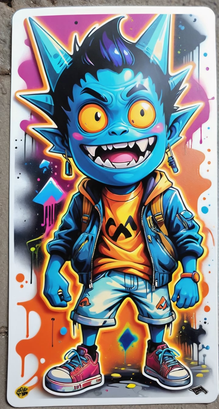 Graffiti Sticker Art of Tenten**: Street art vibes,  vivid colors,  urban flair by ❤️❤️ ac@d8888 ❤️❤️ on Tensor.Art
