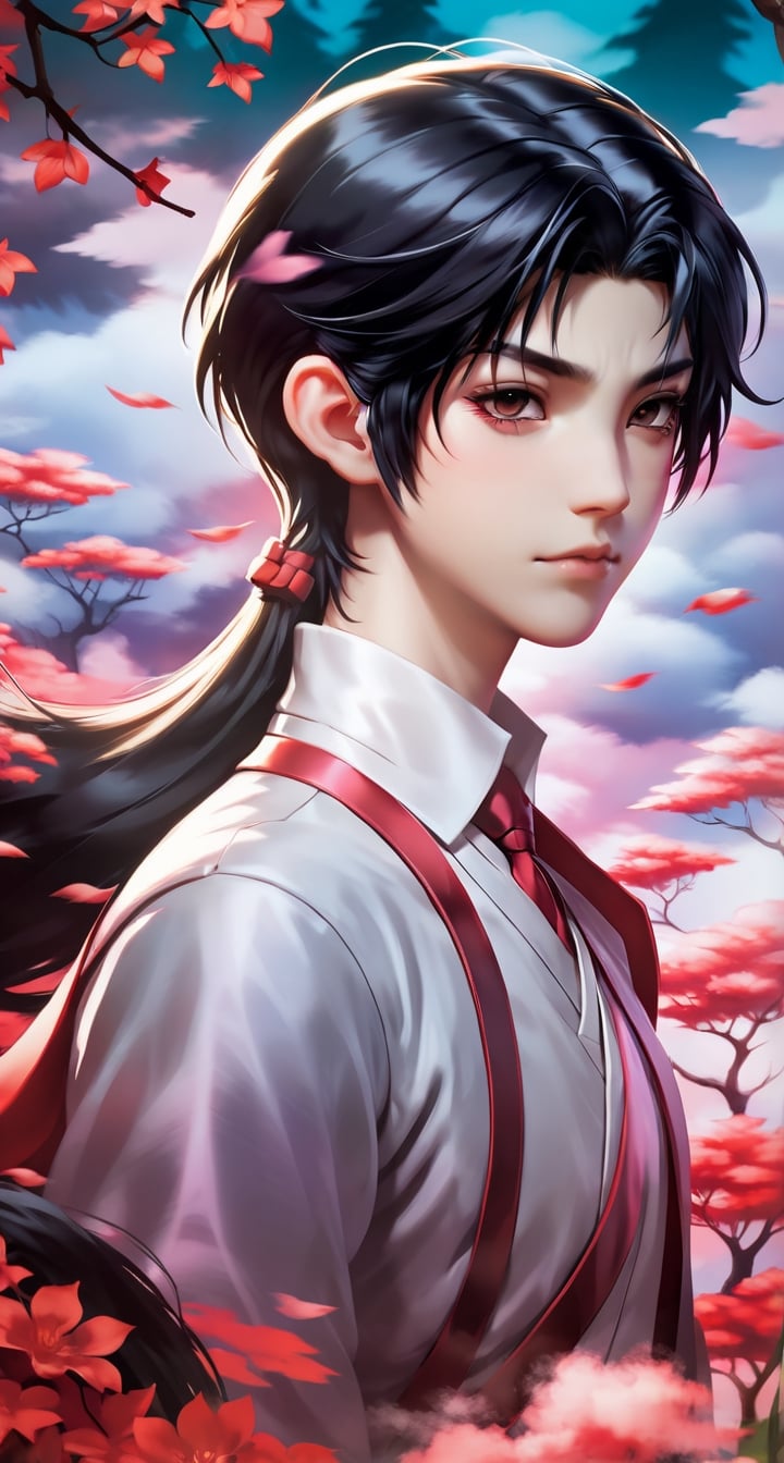 Long Exposure Photo Sticker with TenTen**: TenTen's ethereal presence amid a dreamy,  blurred background. ,  3d toon style...