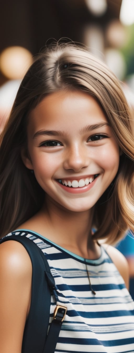 iPhone Photo of a Smiling Girl: Candid moment captured with an iPhone,  highly detailed portrayal of the girl. by ❤️❤️ ac@...