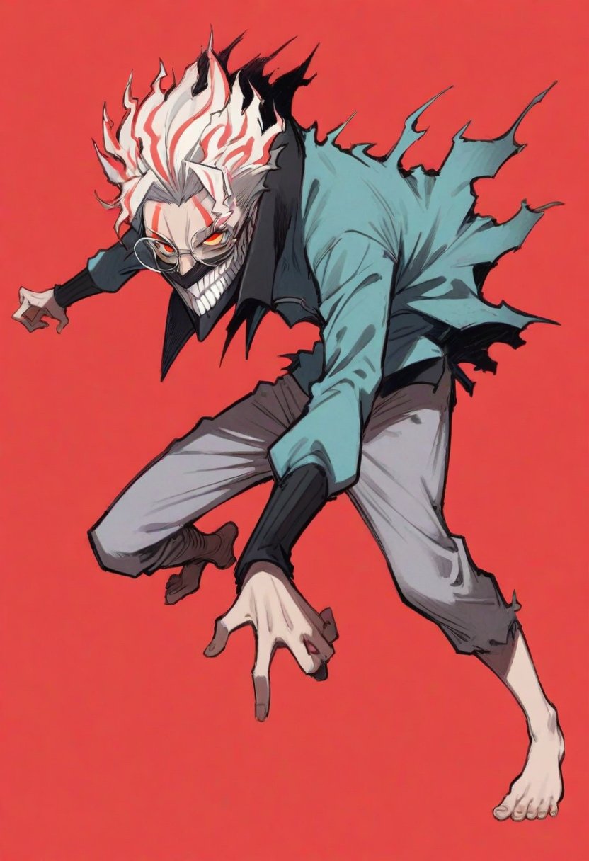 okarun turbo,  1boy,  round eyewear by Zerobeastskaiai on Tensor.Art