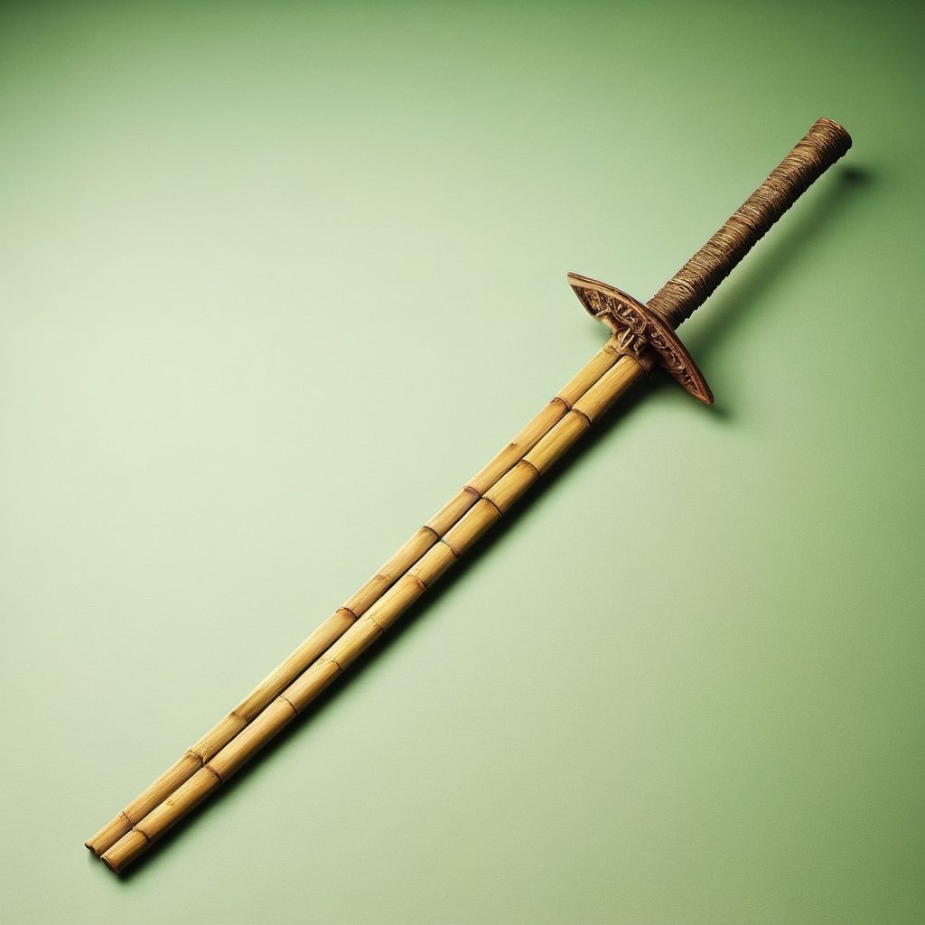 a bamboo sword,b4mb00 