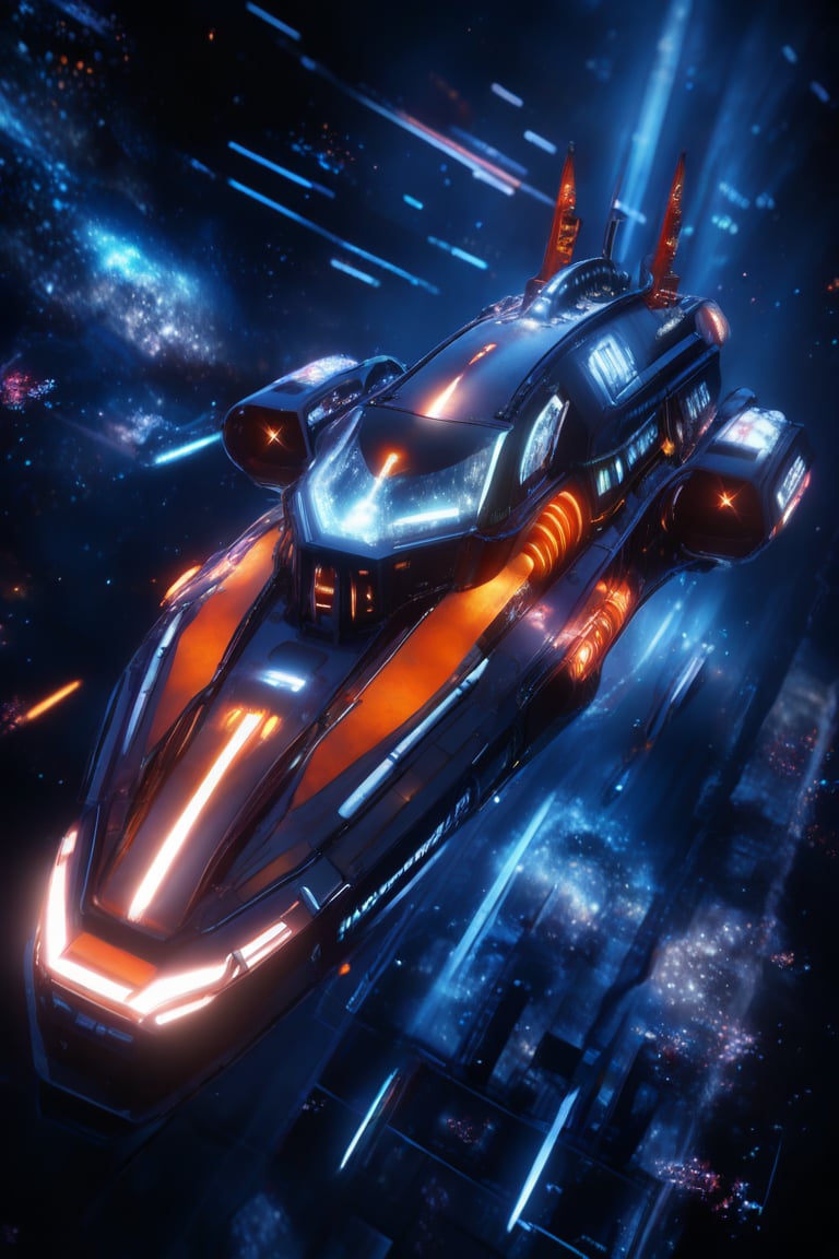 noc-futuristic,anime, a spaceship,noc-space