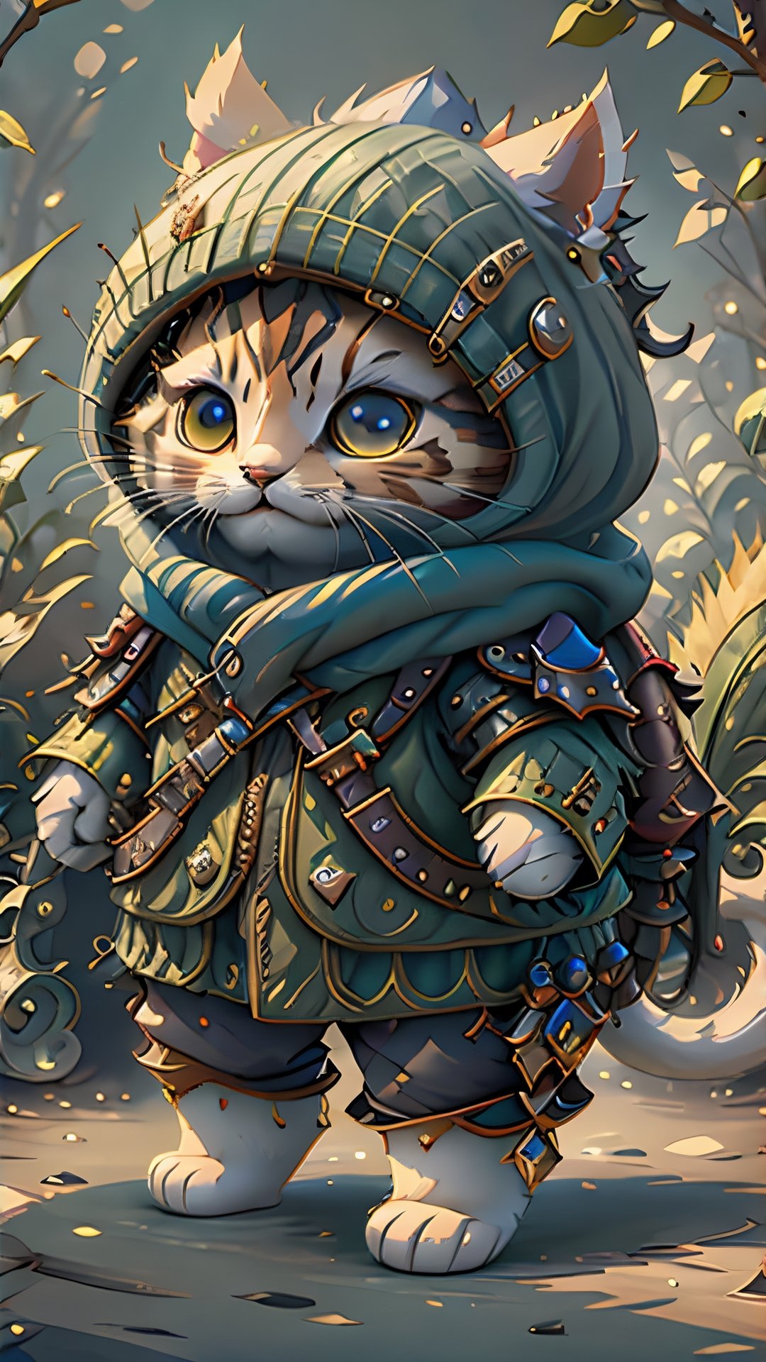 World of Warcraft's Magister Terrace but kittens as bosses, World of Warcraft style,Animal