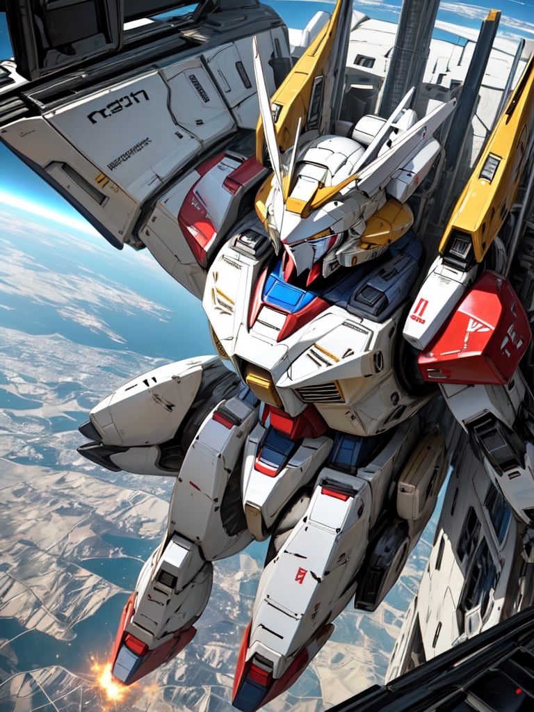 masterpiece,  high quality,  two gundam by QQ on Tensor.Art