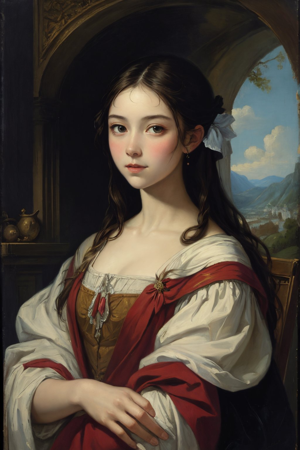 masterpiece,  best quality,  oil painting style by tomtomW on Tensor.Art