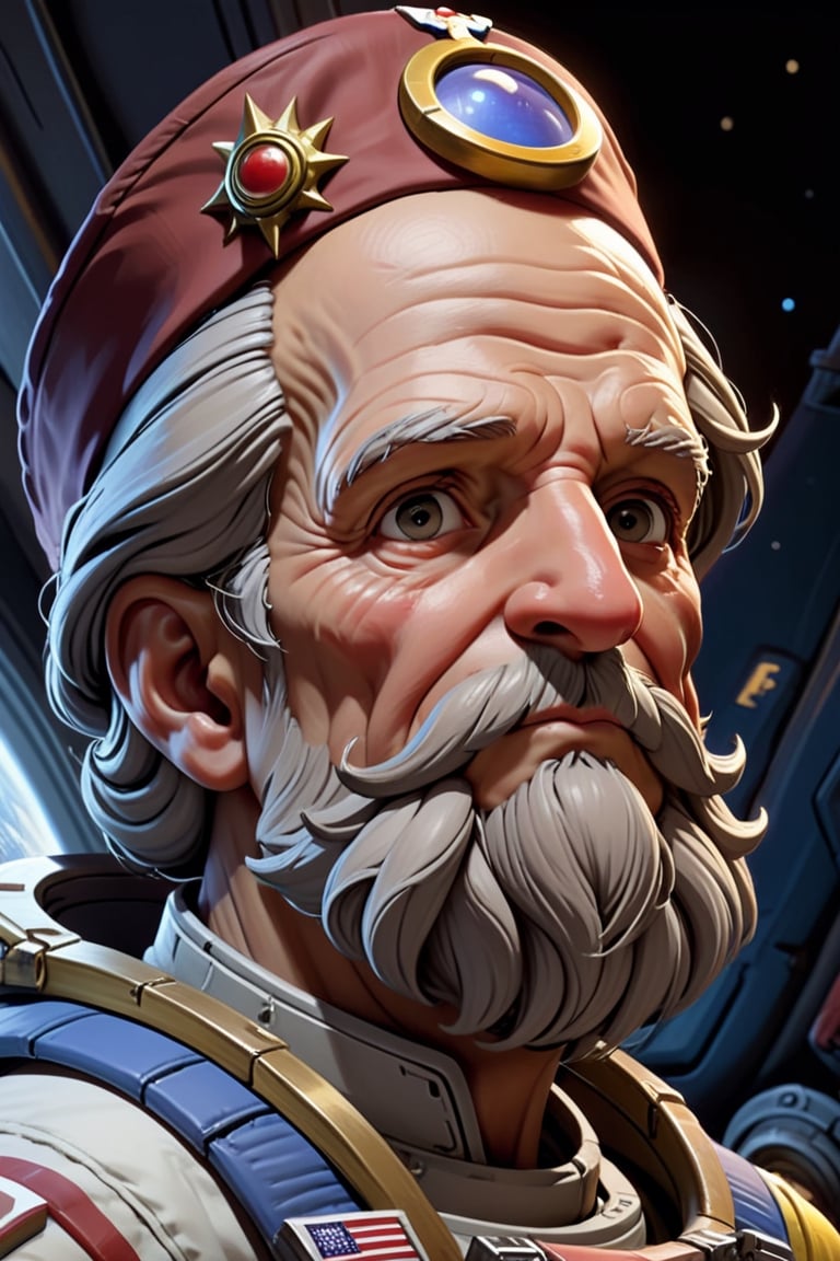 a close up of a person with a hat on, a character portrait, by Tadeusz Pruszkówski, Artstation contest winner, portrait of astronaut, gray beard, mechanic, avatar image, starcraft 2 videogame character, dnd avatar portrait of halfling, single portrait, cosmonaut, an old man, rugged ship captain, strange portrait with galaxy, a character portrait
a character portrait
24%
an ultrafine detailed painting
23%
a detailed painting
21%
a digital painting
20%
a portrait
19%
Artist
inspired by René Auberjonois
inspired by René Auberjonois
23%
by René Auberjonois
23%
inspired by Michael Komarck
22%
by Michael Komarck
22%
by Mór Than
22%
Movement
space art
space art
22%
sots art
20%
antipodeans
20%
photorealism
19%
classical realism
18%
Trending
trending on cg society
trending on cg society
20%
trending on zbrush central
20%
featured on polycount
20%
featured on zbrush central
20%
polycount contest winner
20%
Flavor
closeup portrait of an artificer
closeup portrait of an artificer
27%
detailed character portrait
27%
closeup character portrait
26%
character portrait closeup
26%
art portrait of a space marine
26%