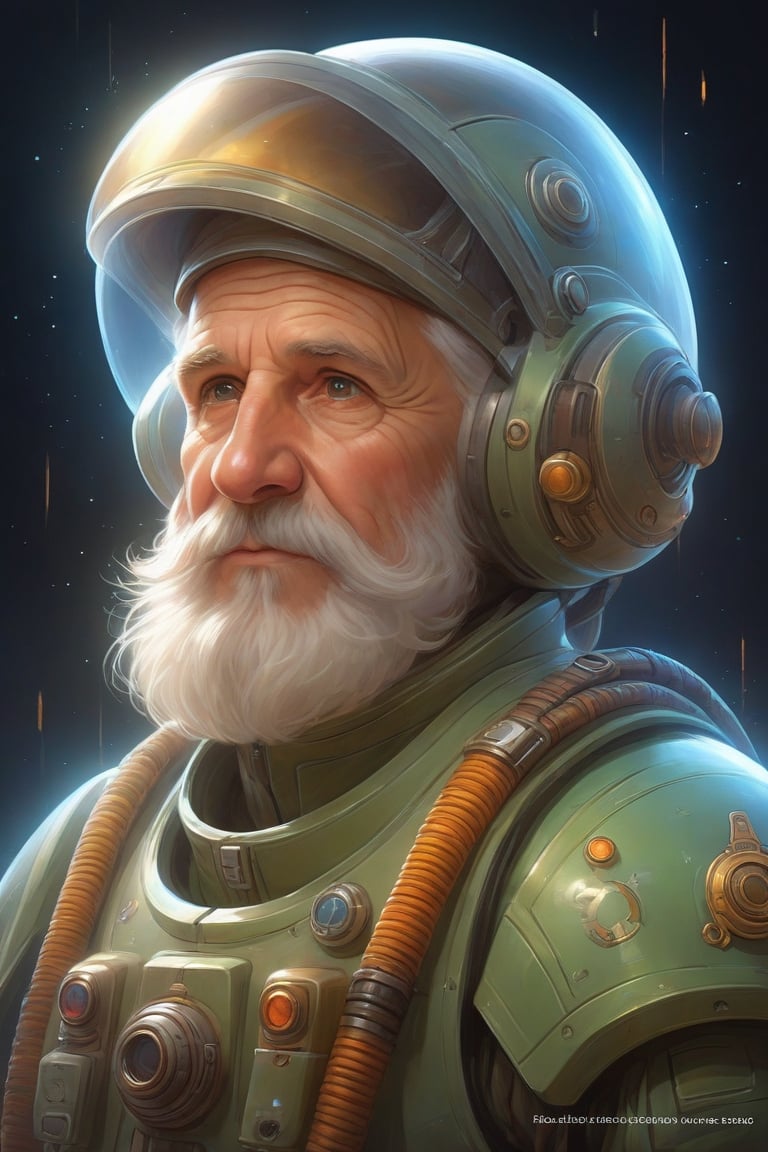 a close up of a person with a hat on, a character portrait, by Tadeusz Pruszkówski, Artstation contest winner, portrait of astronaut, gray beard, mechanic, avatar image, starcraft 2 videogame character, dnd avatar portrait of halfling, single portrait, cosmonaut, an old man, rugged ship captain, strange portrait with galaxy, a character portrait
a character portrait
24%
an ultrafine detailed painting
23%
a detailed painting
21%
a digital painting
20%
a portrait
19%
Artist
inspired by René Auberjonois
inspired by René Auberjonois
23%
by René Auberjonois
23%
inspired by Michael Komarck
22%
by Michael Komarck
22%
by Mór Than
22%
Movement
space art
space art
22%
sots art
20%
antipodeans
20%
photorealism
19%
classical realism
18%
Trending
trending on cg society
trending on cg society
20%
trending on zbrush central
20%
featured on polycount
20%
featured on zbrush central
20%
polycount contest winner
20%
Flavor
closeup portrait of an artificer
closeup portrait of an artificer
27%
detailed character portrait
27%
closeup character portrait
26%
character portrait closeup
26%
art portrait of a space marine
26%