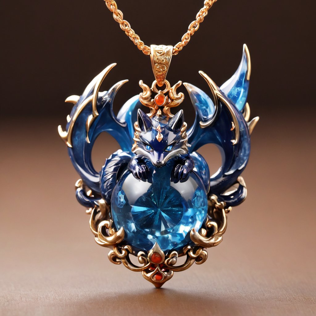 Holy Dragon Pendant,  masterpiece,  best quality by YUEYUEAI月月AI on Tensor.Art