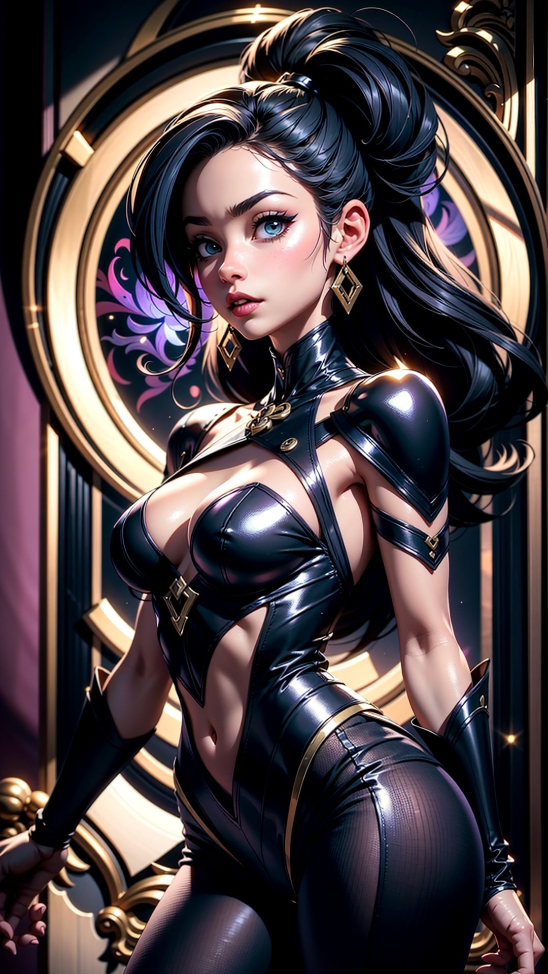 Kitana (Mortal Kombat),  BIG BOOBS,  SHORT SCURT by Keith on Tensor.Art