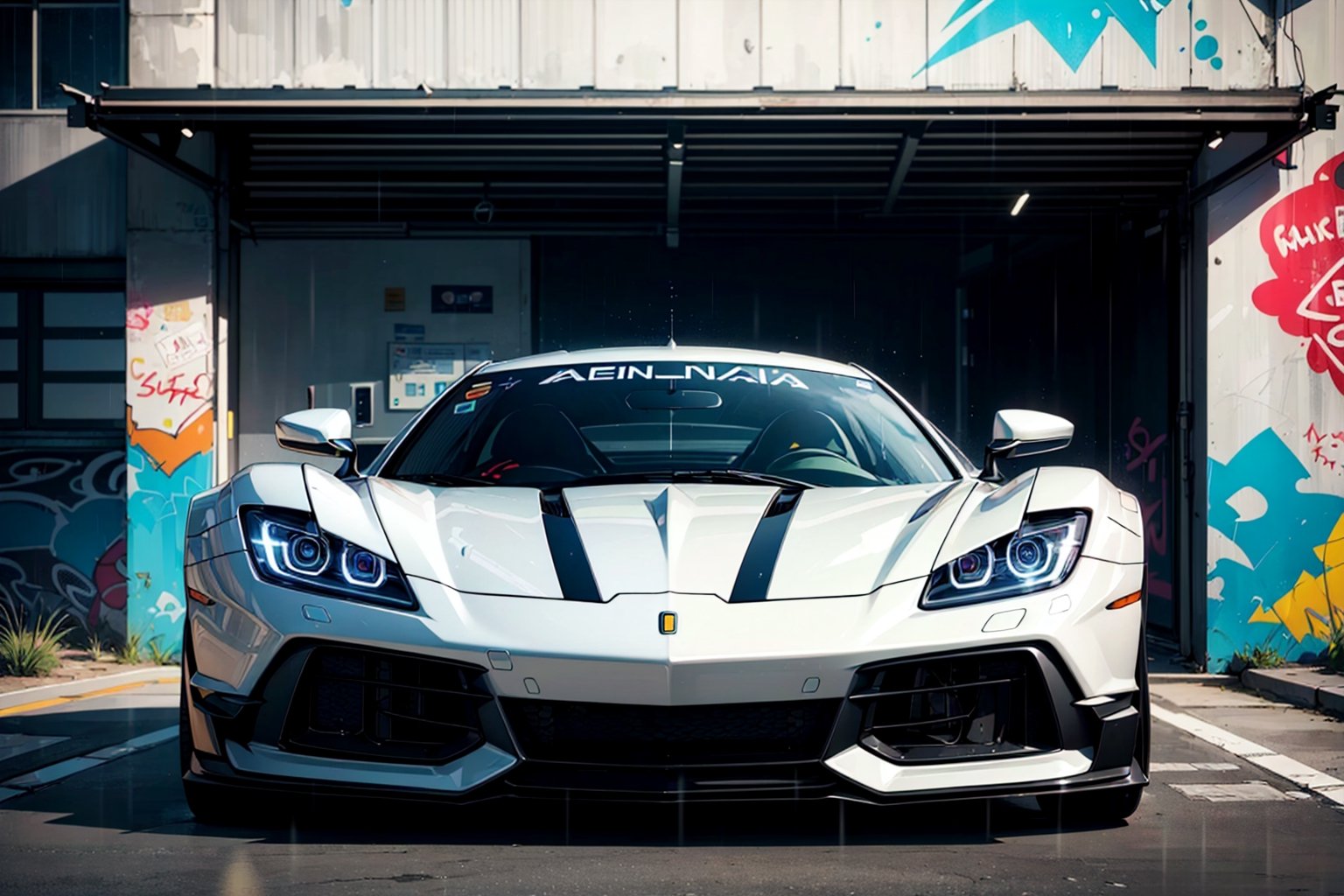 (digital artwork),  Super car,  wide body kit by Keith on Tensor.Art