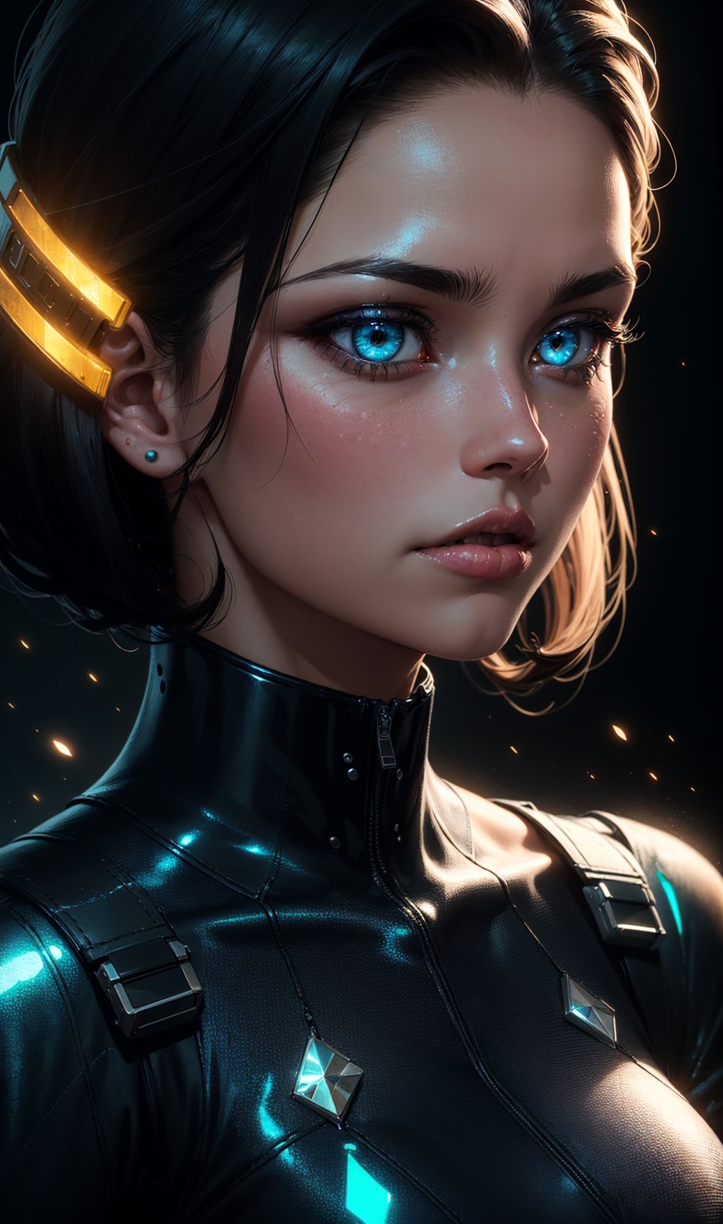 sci fi character art,  cool artwork,  futuristic style by Keith on Tensor.Art