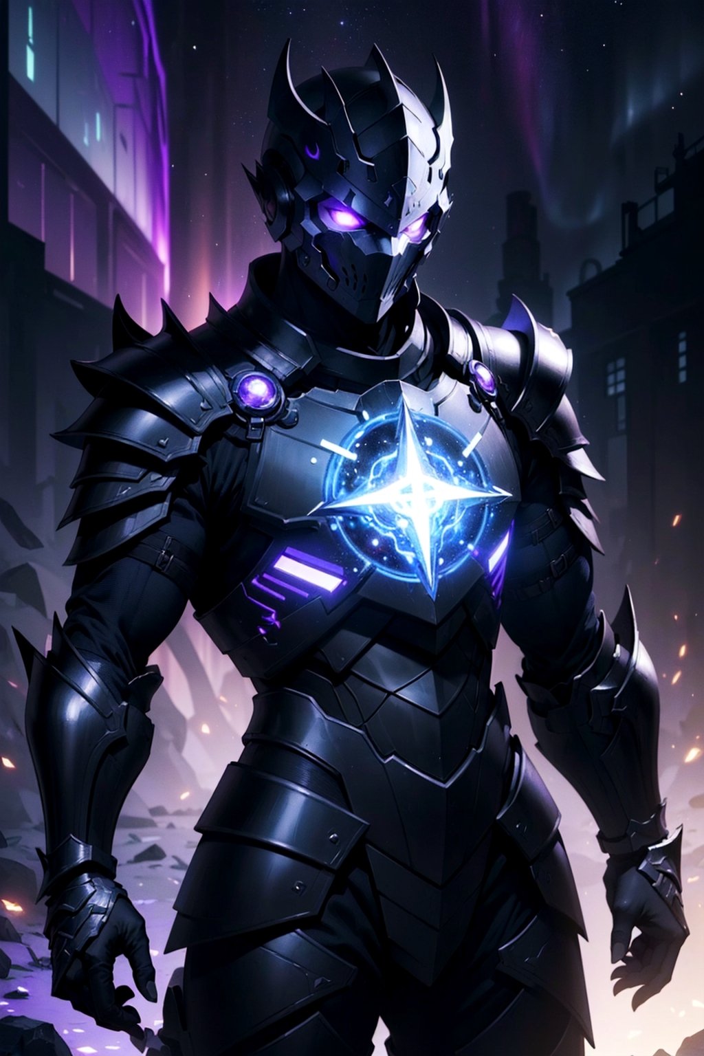 (masterpiece, best quality:1.4),
1Man, muscular male, villan, solo, ((dark eather, dark energy, dark matter, poisen gass, dark place, purple light, dark magic, shadow magic shadow element)), ((black Armor, shadow Armor, dark aurora))