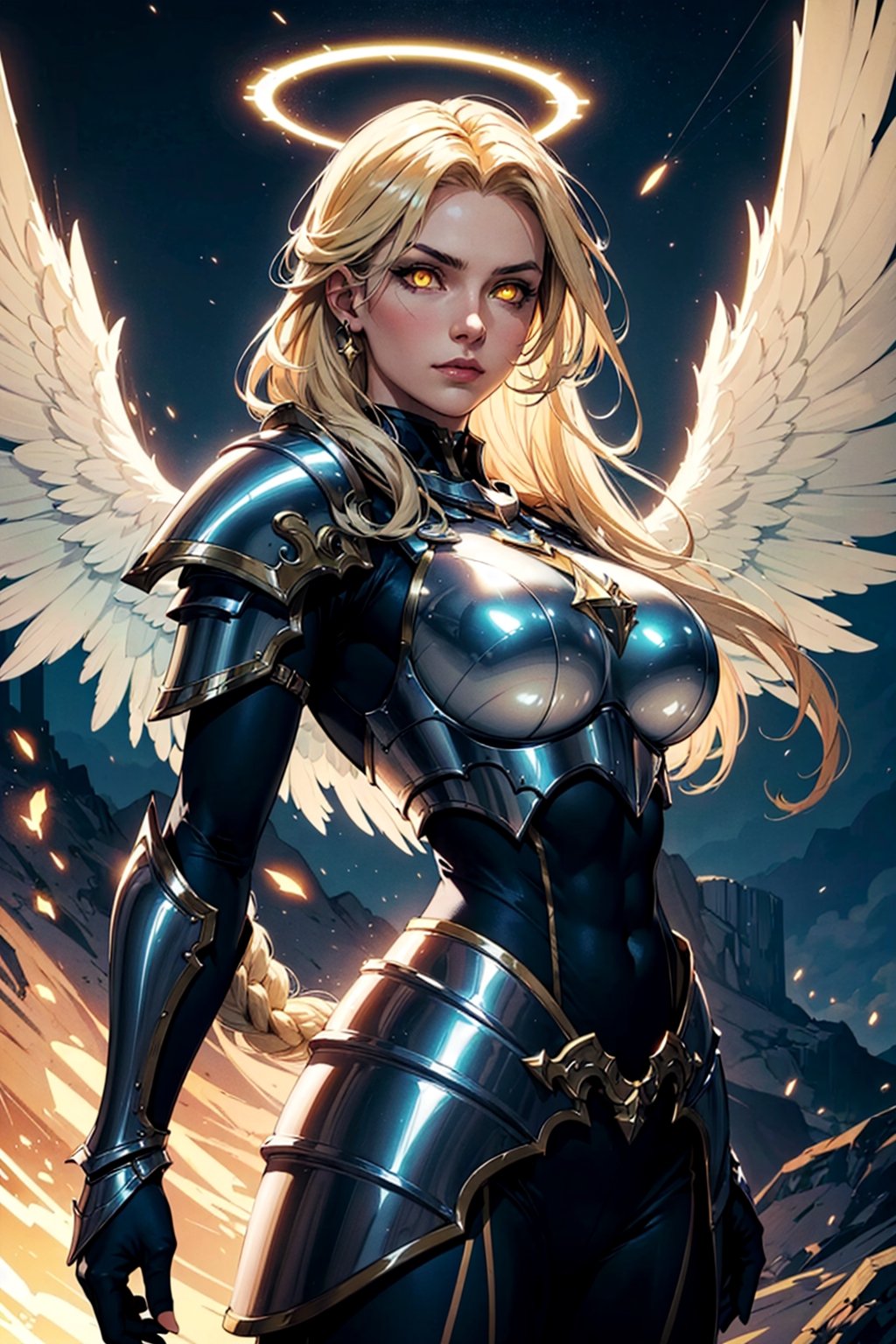 1girl,  beautiful aasimar,  30 Years by Keith on Tensor.Art