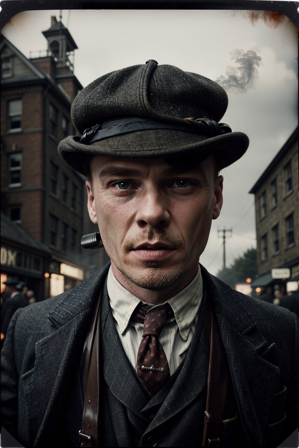 color photo of Peaky Blinders,  dark,  mysterious by ArtAIAlchemy on Tensor.Art