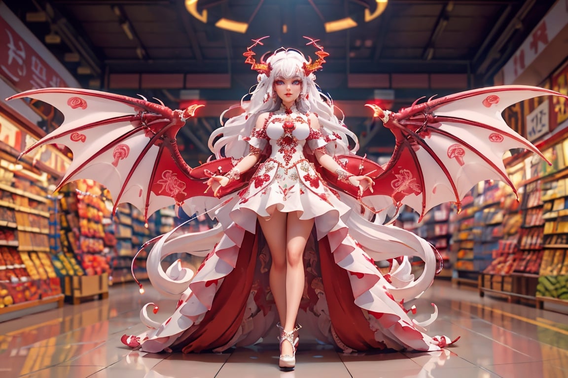 Full body,  (Background supermarket),  (shopping) by ArtAIAlchemy on Tensor.Art