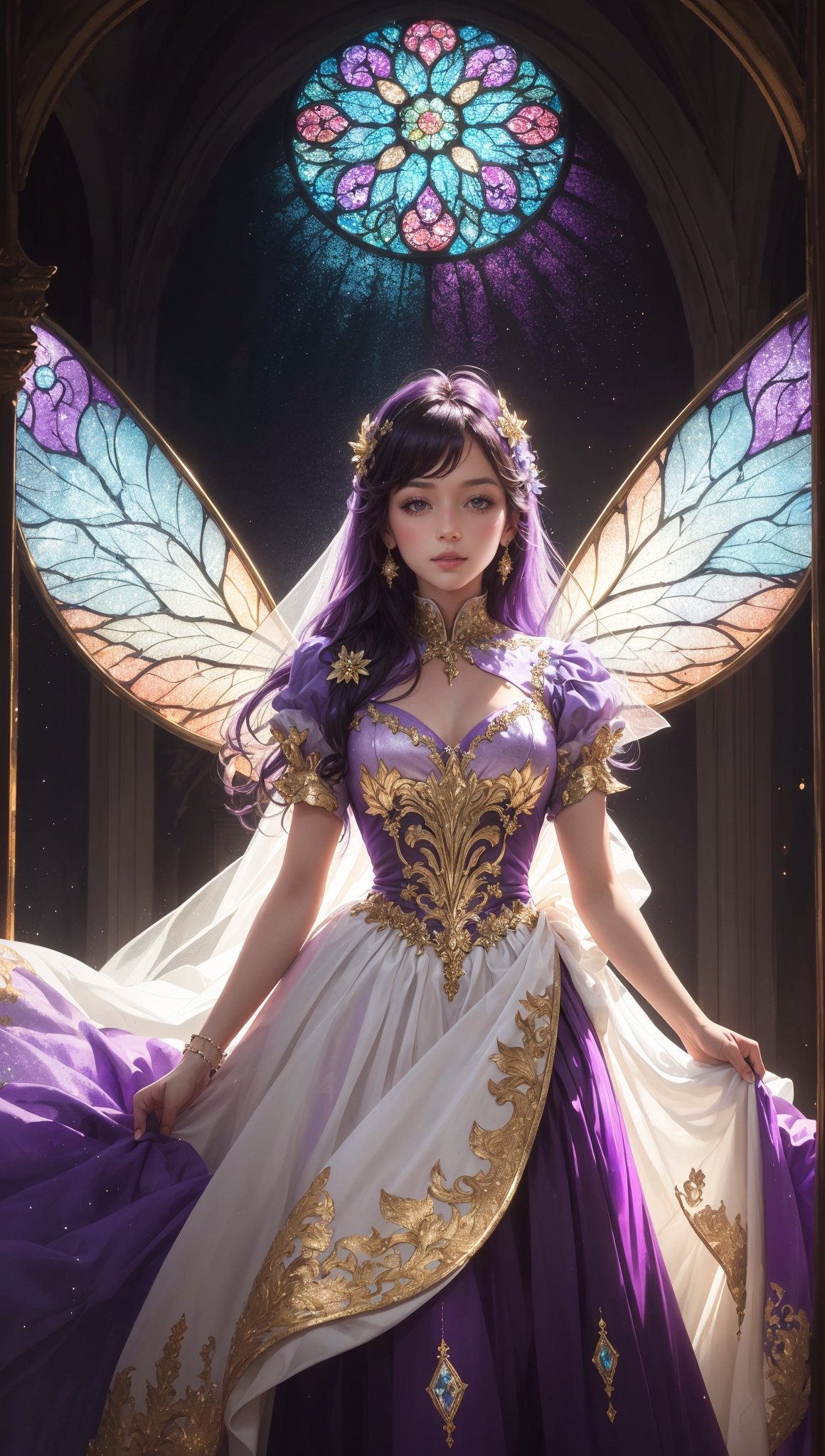 ((Fairy)),  Story,  bride posing under a (fairy tale) by ArtAIAlchemy on Tensor.Art