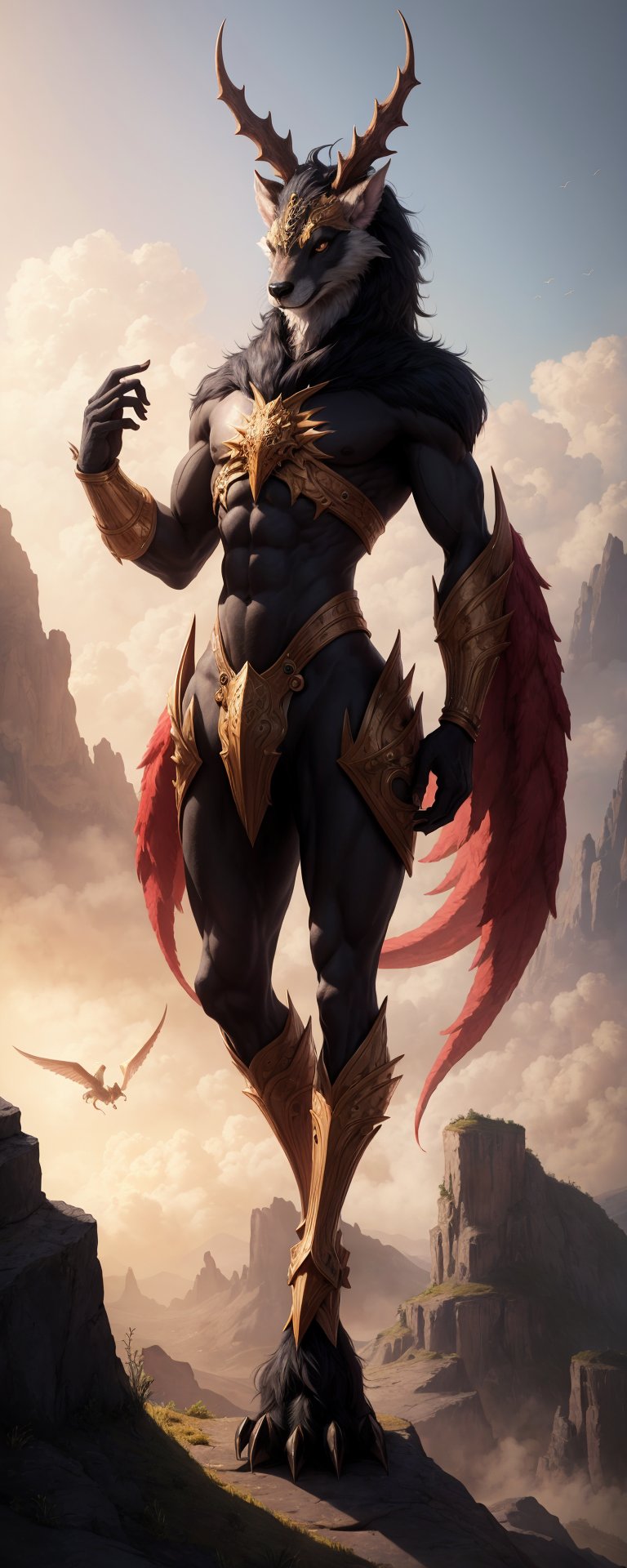 a fantastical creature that blends the best of human,  animal,  and mythical traits by ArtAIAlchemy on Tensor.Art