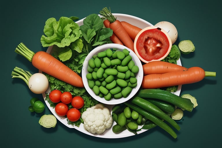 olympics made of vegetables,  Carrots. Broccoli,  Tomatoes by SimX0791 on Tensor.Art