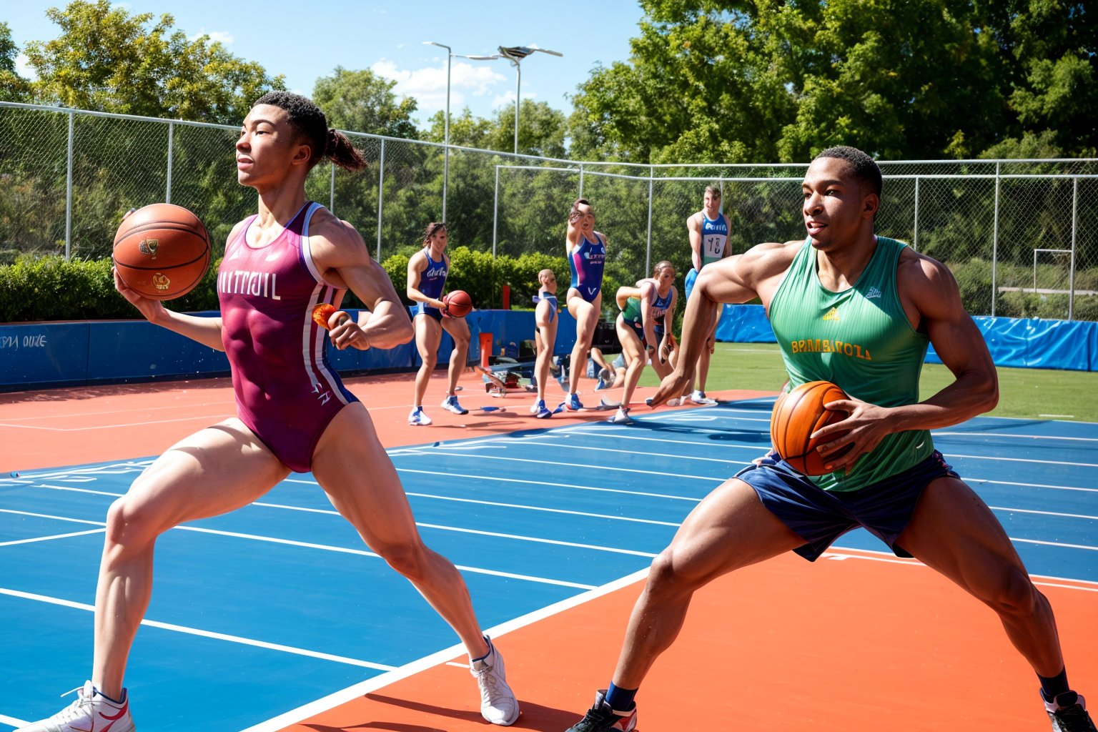 The Olympics are a vibrant garden where athletes from around the world,  like diverse vegetables,  compete for glory. They...