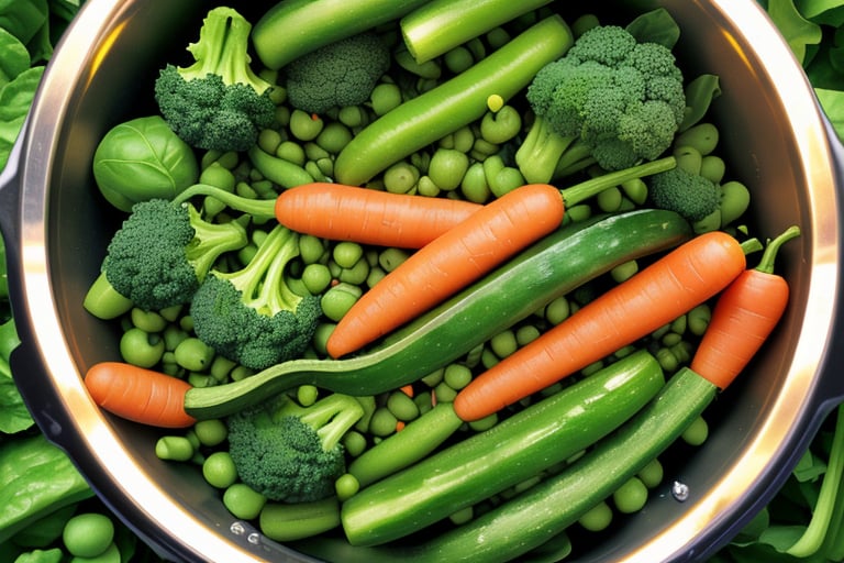 (complicated_background,  The mythical and magical basketball court is enchanted with extraordinary vegetables that captiv...