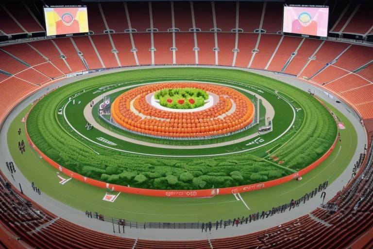 olympics made of vegetables,  tomato,  carrot by SimX0791 on Tensor.Art