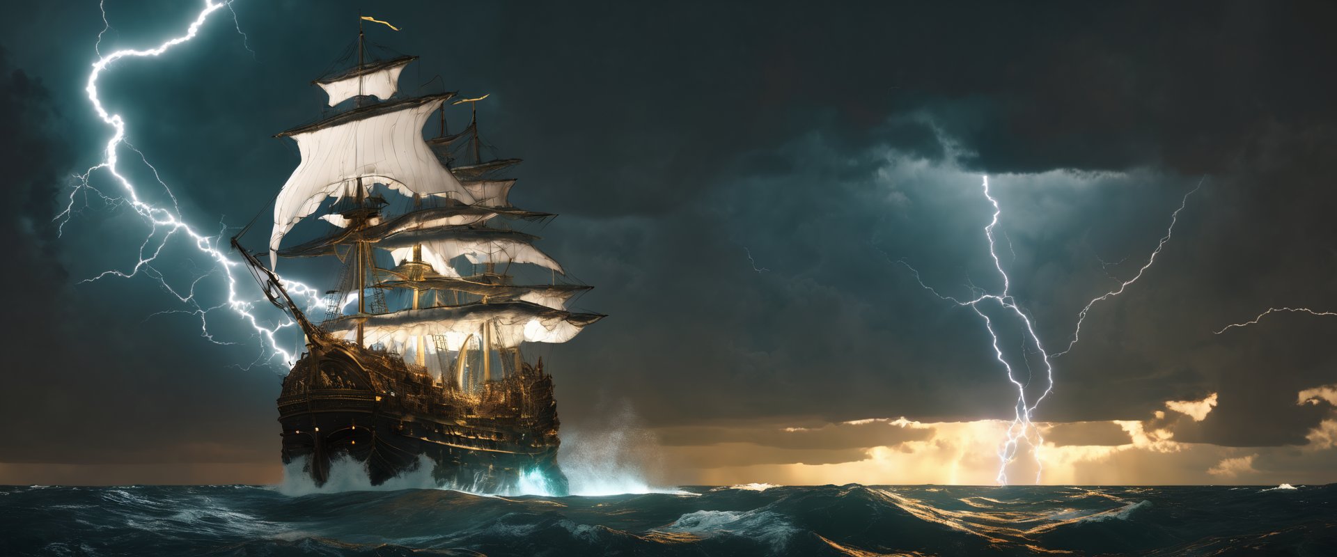 (the white whale:1,  2),  dark lightning by SimX0791 on Tensor.Art