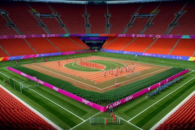 olympics made of vegetables,  tomato,  carrot by SimX0791 on Tensor.Art