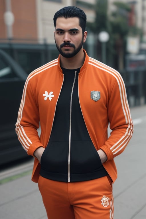 [a man wearing an orange tracksuit:a giant carrot:12],  insanely detailed and intricate by SimX0791 on Tensor.Art