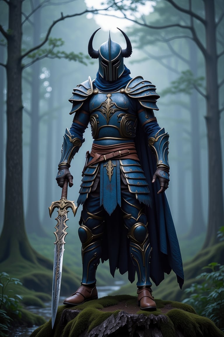 complex masterpiece,  complex physics,  (Blade warrior Knight) by Sparthano on Tensor.Art