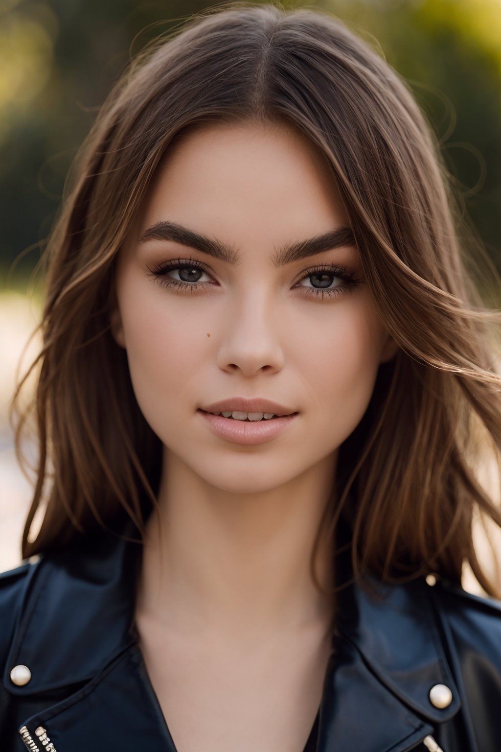 Imagine a breathtaking raw photo image skillfully utilizing the unique characteristics of a single-focus lens to portray t...