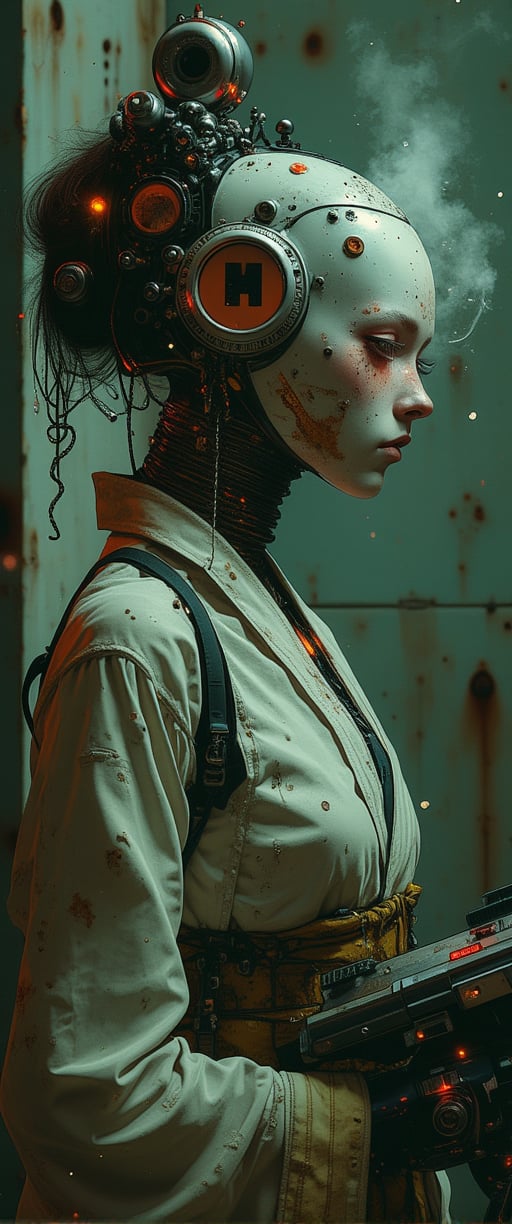 Full body shot,  Cyberpunk,  Gothic by ctmaker on Tensor.Art