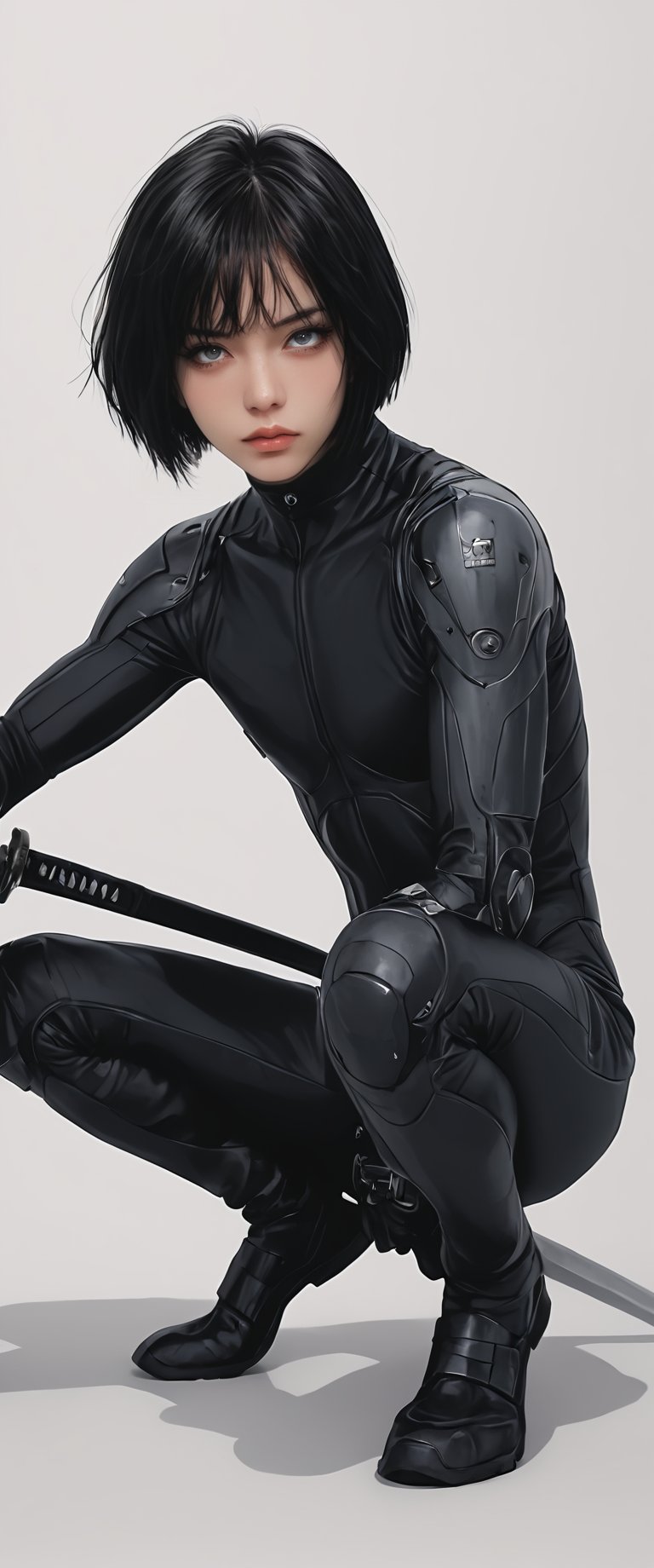 solo,  looking at viewer,  short hair by ctmaker on Tensor.Art