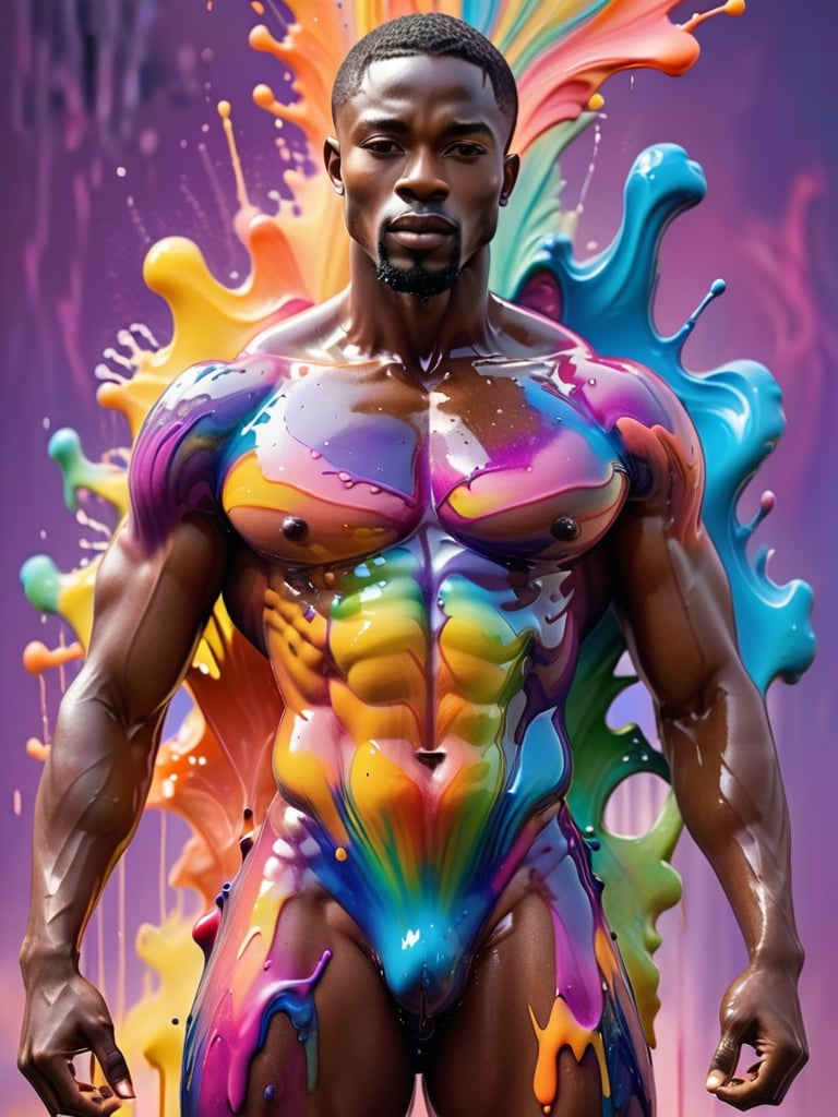 masterpiece,  best quality,  ((( stunningly handsome african man))) by aswad1 on Tensor.Art