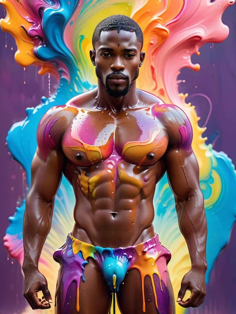 masterpiece,  best quality,  ((( stunningly handsome african man))) by aswad1 on Tensor.Art