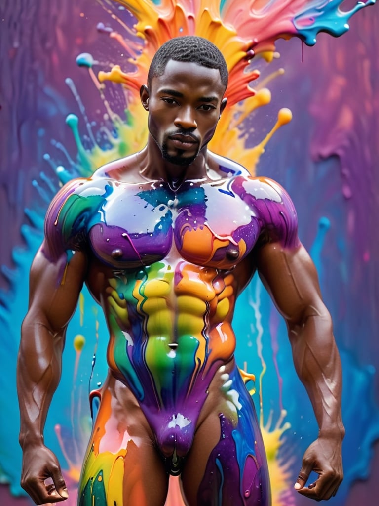 masterpiece,  best quality,  ((( stunningly handsome african man))) by aswad1 on Tensor.Art