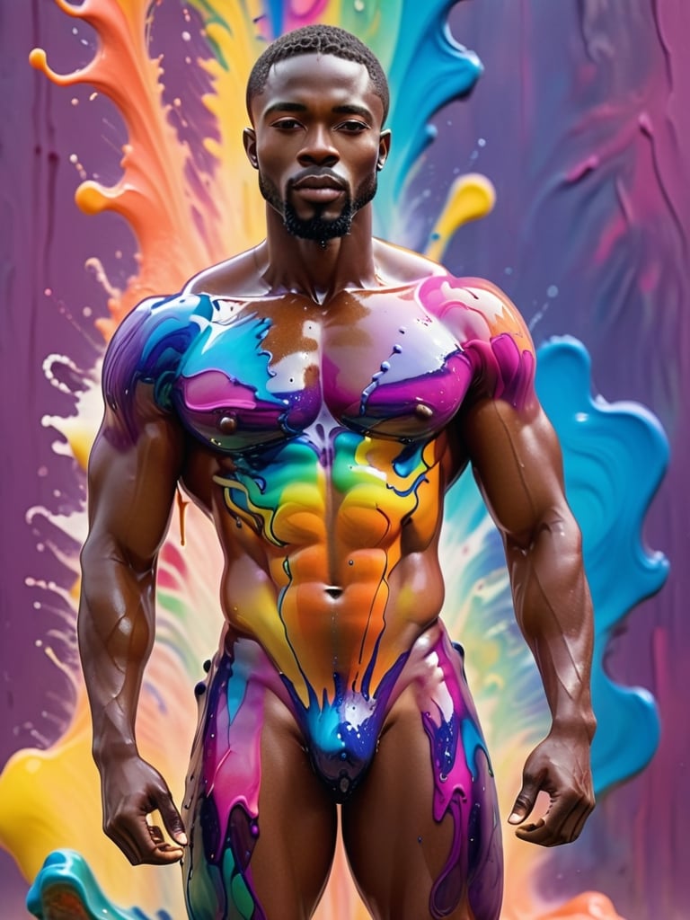 masterpiece,  best quality,  ((( stunningly handsome african man))) by aswad1 on Tensor.Art