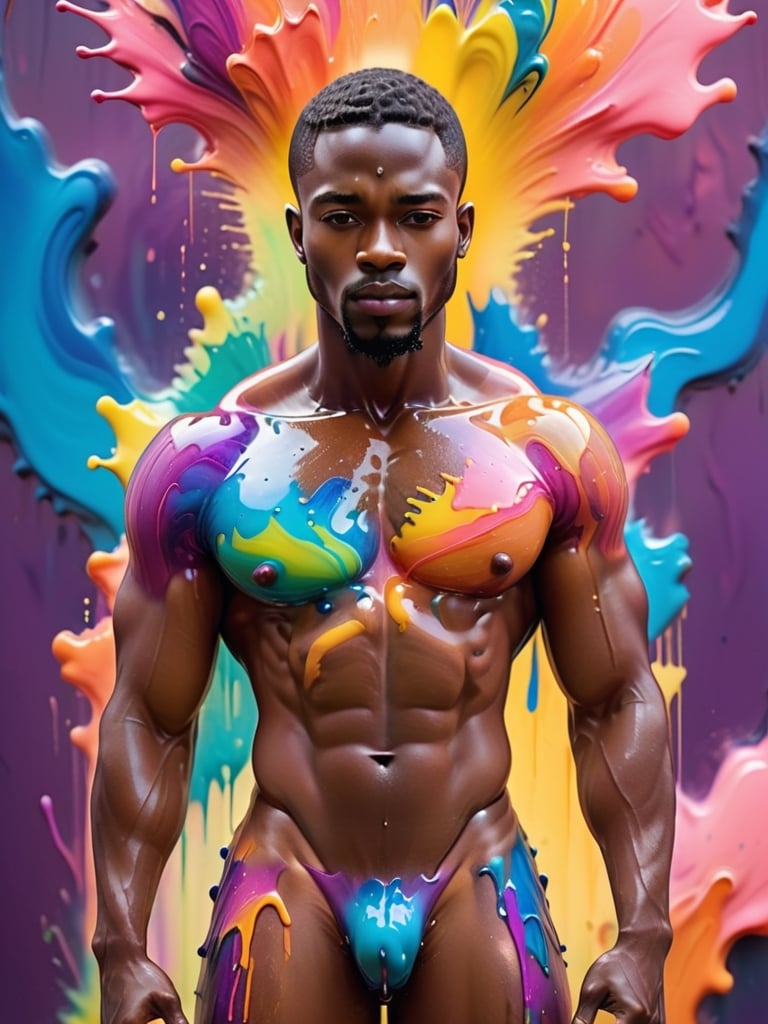 masterpiece,  best quality,  ((( stunningly handsome african man))) by aswad1 on Tensor.Art
