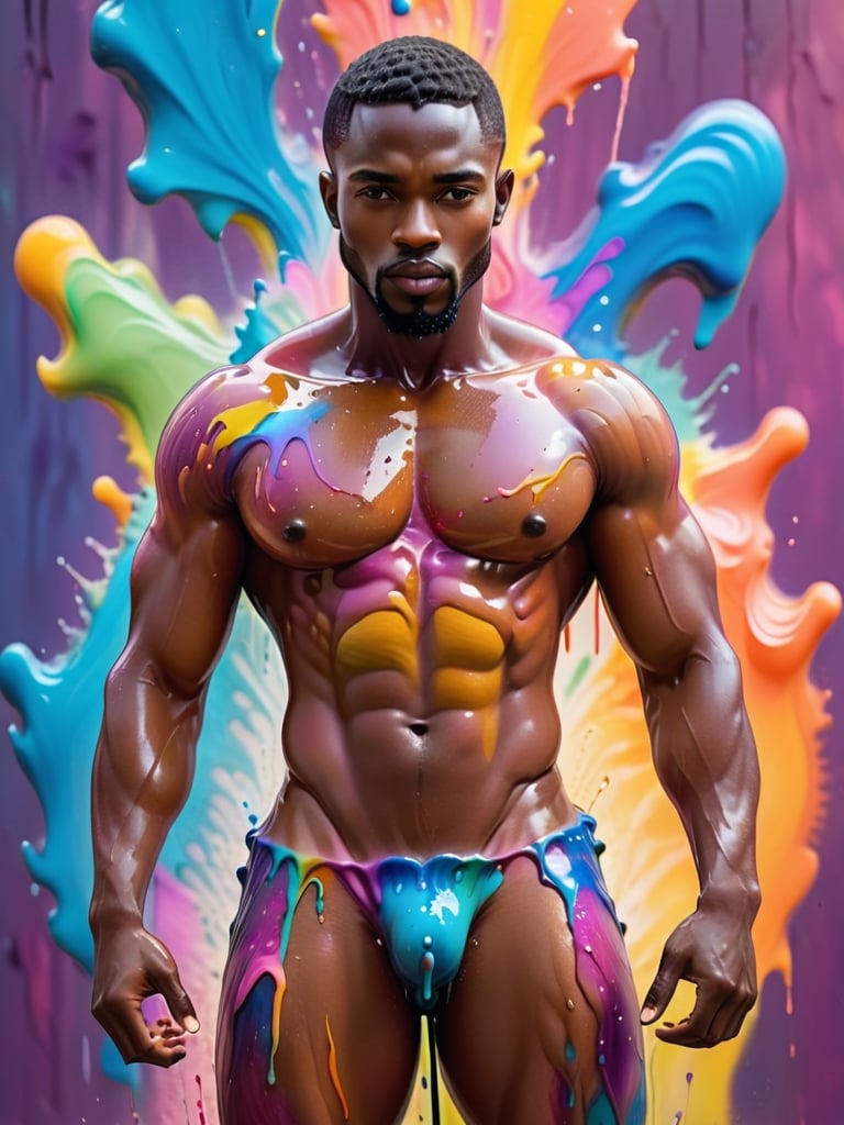 masterpiece,  best quality,  ((( stunningly handsome african man))) by aswad1 on Tensor.Art