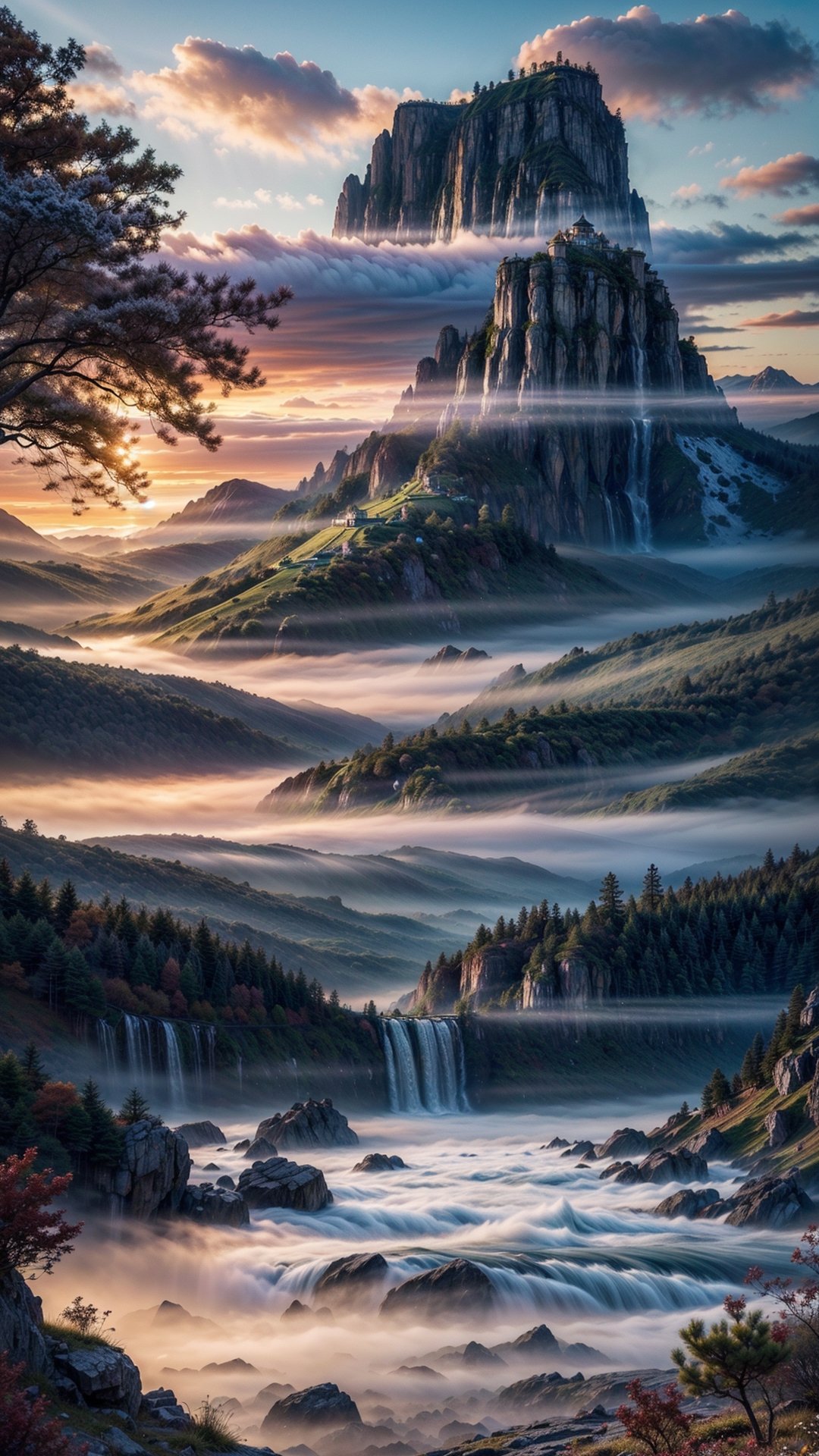 (best quality,4k,8k,highres,masterpiece:1.2),ultra-detailed,(realistic,photorealistic,photo-realistic:1.37),illustration,gorgeous fantasy,enchanted sky,colorful hues,magical atmosphere,ethereal landscape,fantastic creatures,lush scenery,mystical ambiance,whimsical setting,mythical elements,imagination unleashed,pastoral vista,otherworldly beauty,ephemeral quality,hidden wonders,dream-like environment,sublime depiction,impressive detail,surrealistic,imagination running wild,fairytale land,unforgettable imagery,captivating marvels,filled with enchantment,limitless possibilities,mesmerizing world,escape from reality,dimensions beyond,untouched by time,living tapestry,legendary storylines