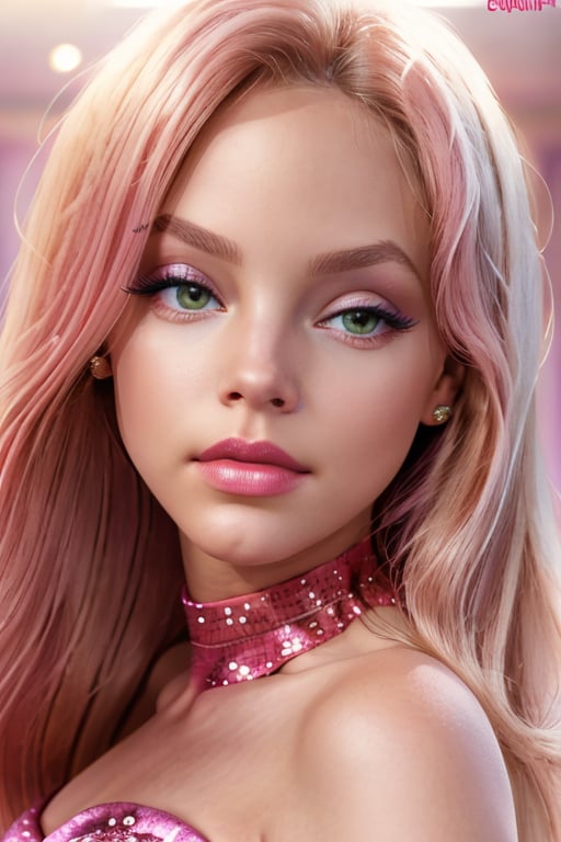 blond girl, barbie, attractive, ultra detailed realistic photo, detailed beautiful face, full body view, dreamy, glowing, backlit, glamour, shimmer, shadows, smooth, ultra high definition, 8k, ultra sharp focus, highly detailed, vibrant, cinematic production character rendering, very high quality model, perfect lips, perfect nose, full body, hyper detailed photography, soft light, ultra detailed, immensely attractive, extremely appealing, caring and playful expressions, detailed face, detailed eyes, mesmerizing beauty, show full body, dynamic pose, gorgeous, in a realistic party house, inboxDollPlaySetQuiron style, solo_female, half nude, looking at viewer, frontal view, ,JessicaWaifu,m4d4m,dress, jessica rabbit style dress, no text, no letters, bedroom