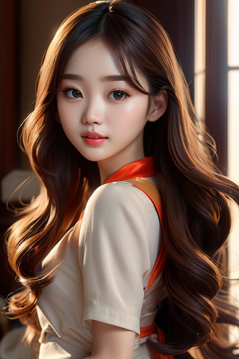 girl,  portrait,  long hair by SDG on Tensor.Art