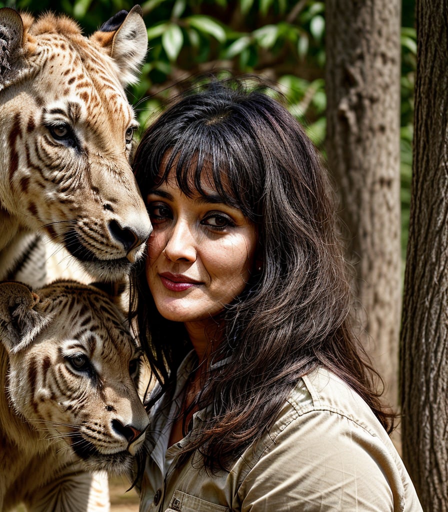 30 years old woman ,  zoo keeper by jennifer on Tensor.Art