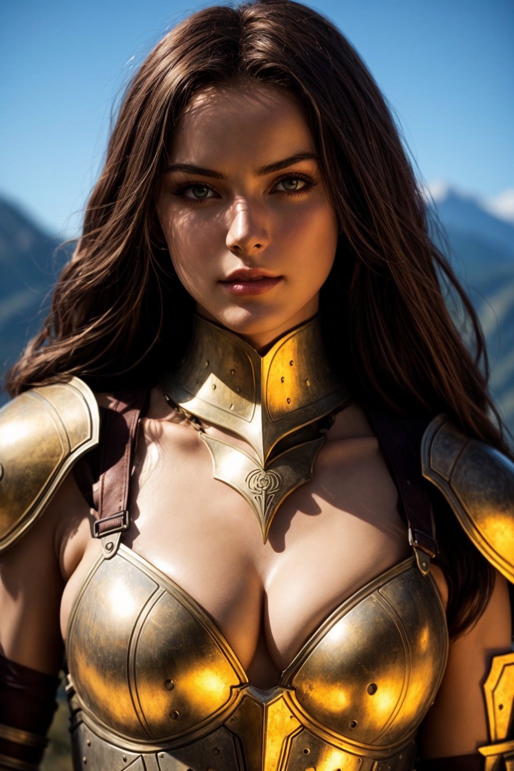 1lady,  {{boob armor}},  sexy by Enigmatic_AR on Tensor.Art