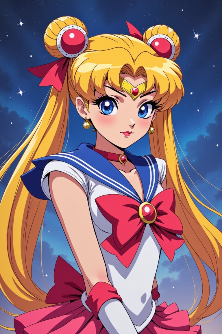 The character "Sailor Moon" from the anime