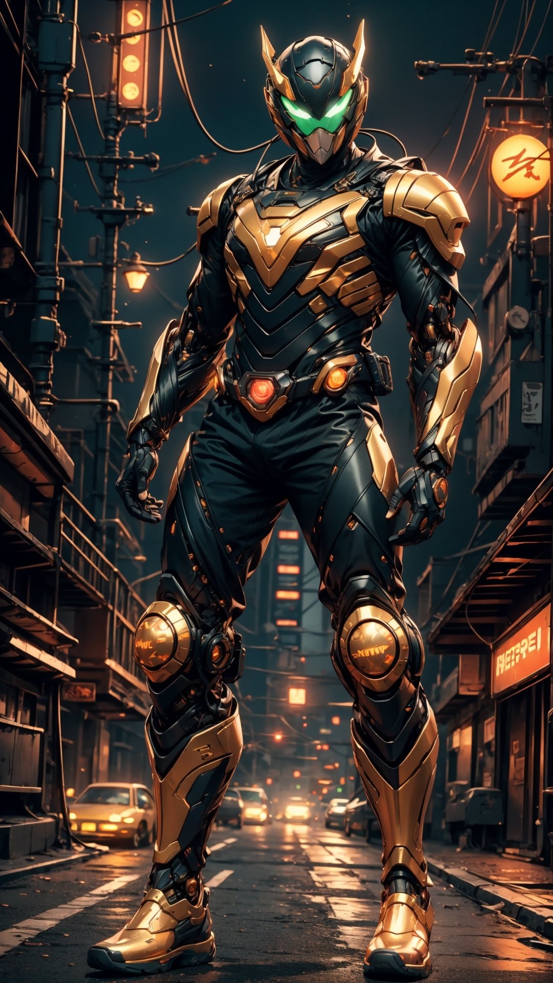 Kamen rider,  mon3tr (arknights),  ultra hd by FuturEvoLab on Tensor.Art