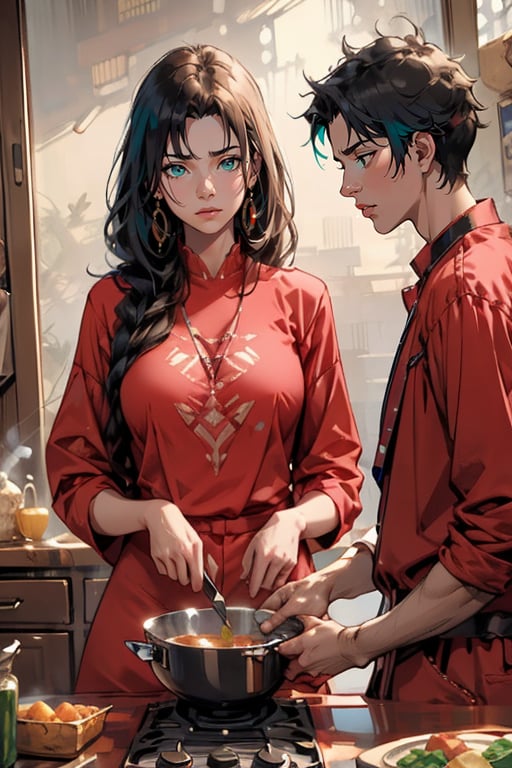 Spy X Family ،Both Yuri and her husband, Lloyd, do the cooking