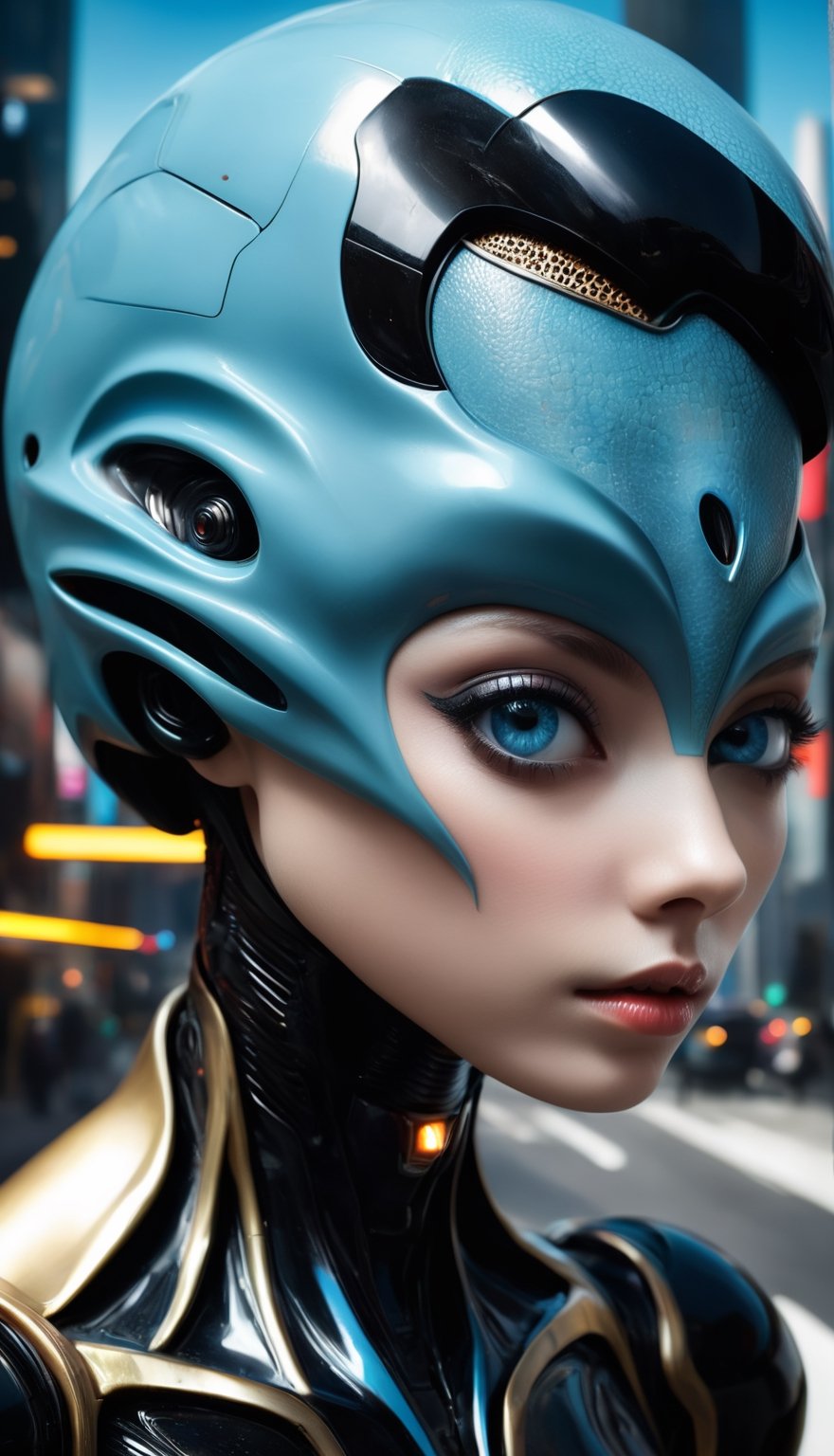 1alien,  light-blue skin,  facial features by Cranckx100 on Tensor.Art