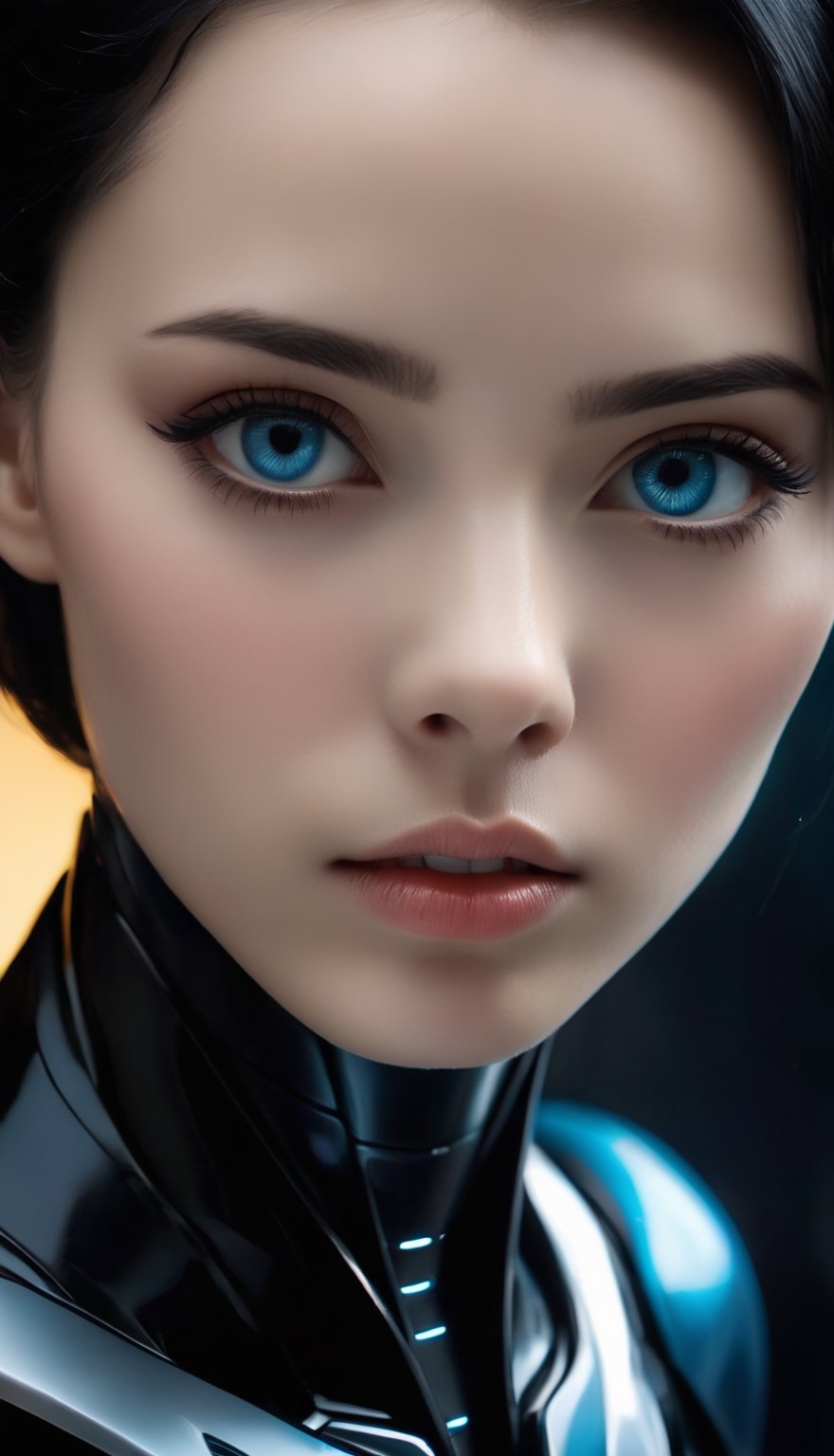 1alien,  light-blue skin,  facial features by Cranckx100 on Tensor.Art