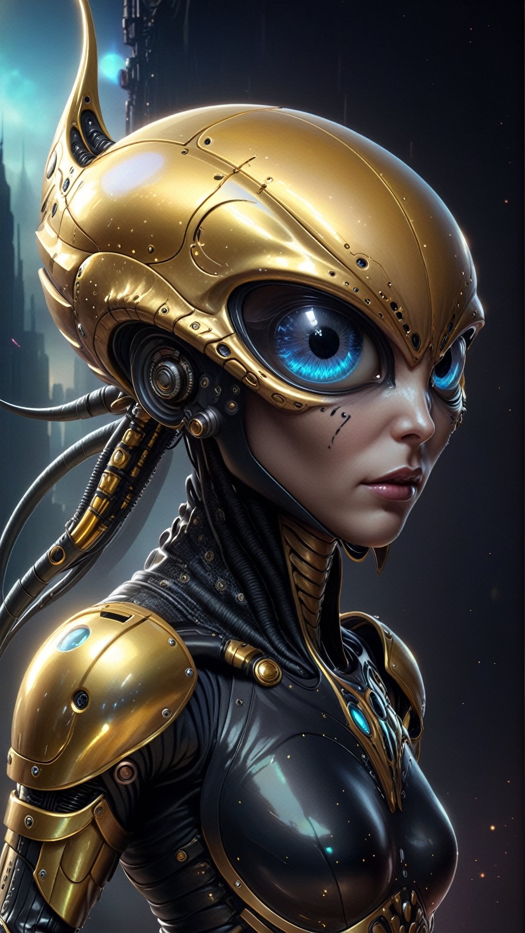 alien_battle_elf_steampunk_high-tech,  futuristic:1.5,  sci-fi:1.6 by Cranckx100 on Tensor.Art