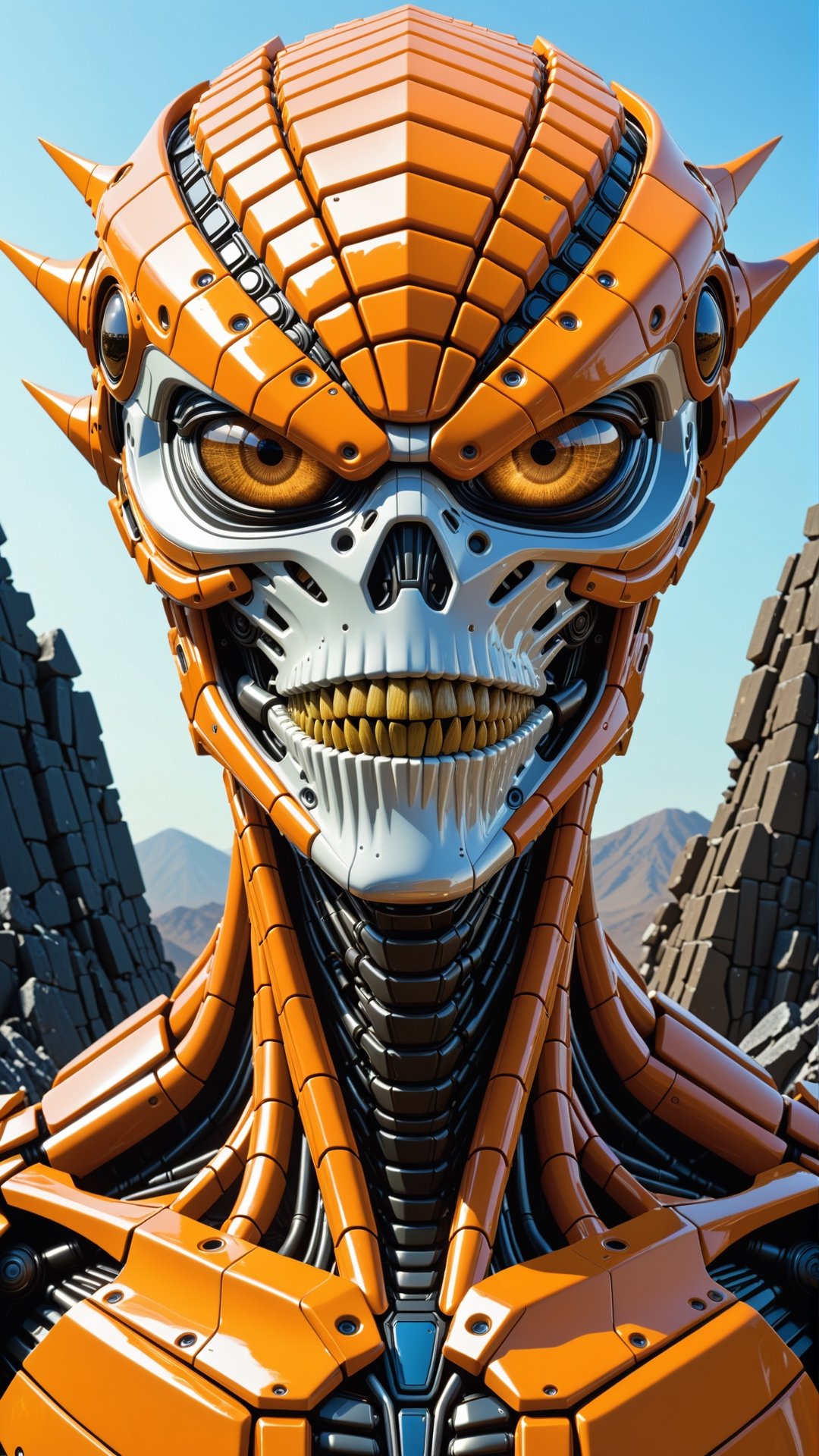 alien_onix_abomination_zatyro,  athletic,  light orange and light_brown color by Cranckx100 on Tensor.Art
